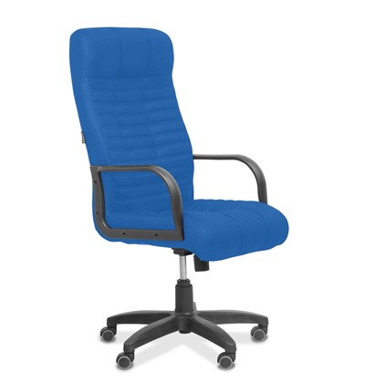 Офисное кресло Атлант, ткань TW / синяя в Элисте - изображение