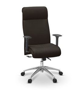 Кресло офисное Dark (подлокотники 3D) экокожа премиум / темно-коричневая CN1113 в Элисте
