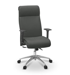 Офисное кресло Dark (подлокотники 3D) экокожа премиум / темно-серая CN1118 в Элисте