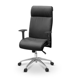 Офисное кресло Dark (подлокотники 3D) натуральная кожа с компаньоном / зеленая NL30 в Элисте - предосмотр 1