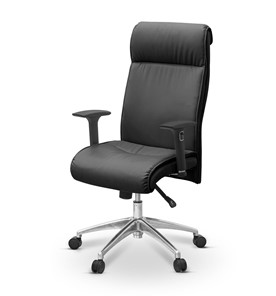 Офисное кресло Dark (подлокотники 3D) натуральная кожа с компаньоном / зеленая NL30 в Элисте - предосмотр 2