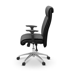 Офисное кресло Dark (подлокотники 3D) натуральная кожа с компаньоном / зеленая NL30 в Элисте - предосмотр 3