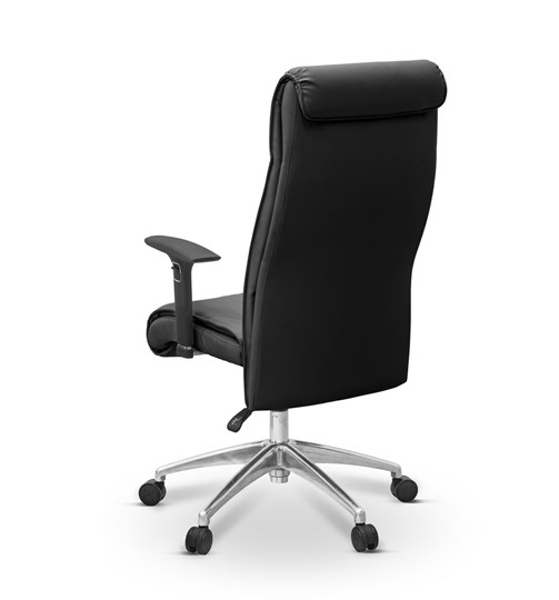 Офисное кресло Dark (подлокотники 3D) натуральная кожа с компаньоном / зеленая NL30 в Элисте - изображение 4