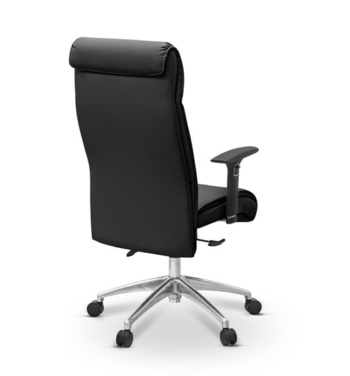 Офисное кресло Dark (подлокотники 3D) натуральная кожа с компаньоном / зеленая NL30 в Элисте - изображение 6