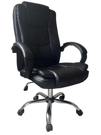 Кресло офисное C300 BLACK (чёрный) в Элисте - изображение