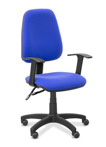 Кресло для персонала Эльза Т, ткань Colori / синяя в Элисте