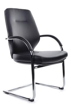 Кресло для офиса Alonzo-CF (С1711), черный в Элисте - изображение