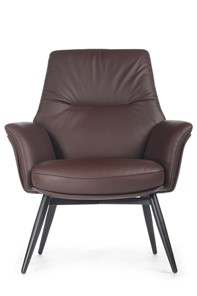 Кресло офисное Batisto-ST (C2018), коричневый в Элисте - предосмотр 4