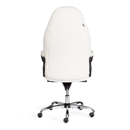Кресло BOSS Lux, кож/зам, белый, арт.21152 в Элисте - изображение 4