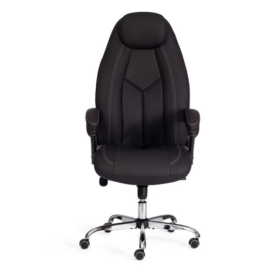 Кресло компьютерное BOSS Lux, кож/зам, черный, арт.21151 в Элисте - изображение 5