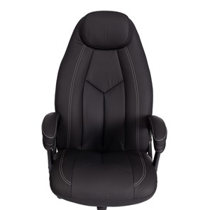 Кресло компьютерное BOSS Lux, кож/зам, черный, арт.21151 в Элисте - предосмотр 6