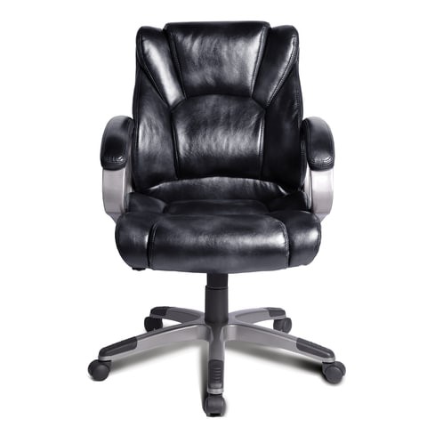 Компьютерное кресло BRABIX "Eldorado EX-504", экокожа, черное, 530874 в Элисте - изображение 2