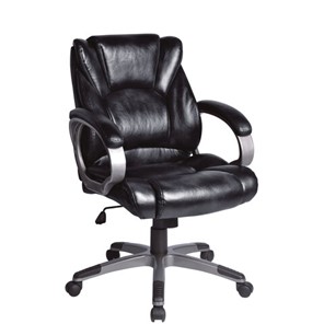 Компьютерное кресло BRABIX "Eldorado EX-504", экокожа, черное, 530874 в Элисте - предосмотр