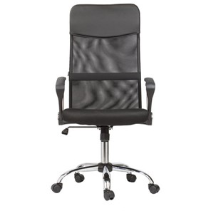 Офисное кресло BRABIX "Flash MG-302", с подлокотниками, хром, черное, 530867 в Элисте - предосмотр 3