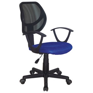Компьютерное кресло Brabix Flip MG-305 (ткань TW, синее/черное) 531919 в Элисте