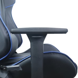 Компьютерное кресло BRABIX "GT Carbon GM-120", две подушки, экокожа, черное/синее, 531930 в Элисте - предосмотр 13