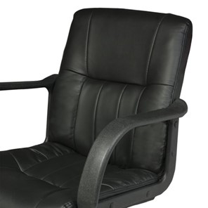 Кресло BRABIX "Hit MG-300", с подлокотниками, экокожа, черное, 530864 в Элисте - предосмотр 5