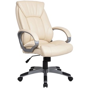 Кресло офисное BRABIX "Maestro EX-506", экокожа, бежевое, 531168 в Элисте - предосмотр