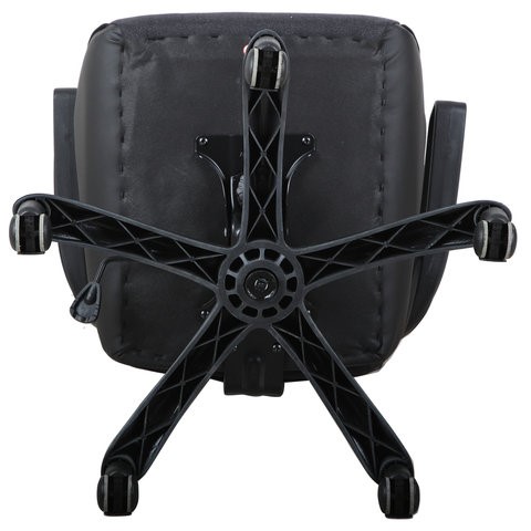 Кресло Brabix Nitro GM-001 (ткань, экокожа, черное) 531817 в Элисте - изображение 7