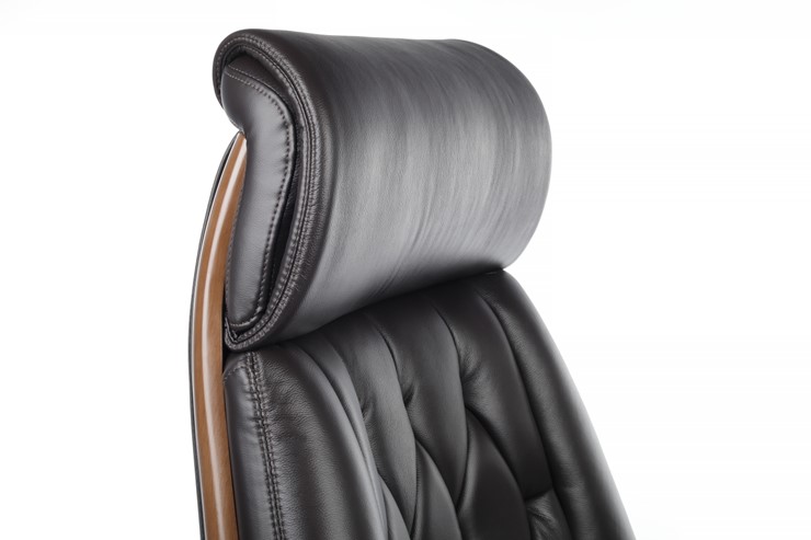 Кресло офисное Byron (YS1505A), коричневый в Элисте - изображение 5