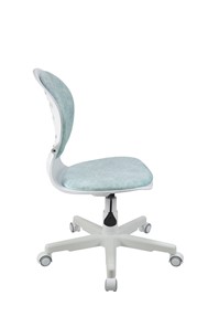 Компьютерное кресло Chair 1139 FW PL White, Голубой в Элисте - предосмотр 2