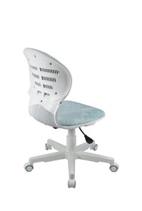 Компьютерное кресло Chair 1139 FW PL White, Голубой в Элисте - предосмотр 3