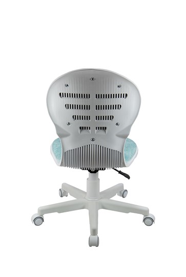 Компьютерное кресло Chair 1139 FW PL White, Голубой в Элисте - изображение 4