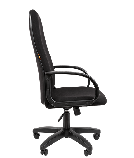 Кресло компьютерное CHAIRMAN 279T, ткань Т-08 черный в Элисте - изображение 2
