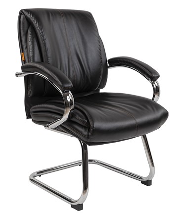 Кресло CHAIRMAN 423V Экокожа черная в Элисте - изображение