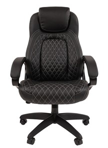 Компьютерное кресло CHAIRMAN 432, экокожа, цвет черный в Элисте - предосмотр 4