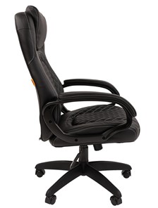 Компьютерное кресло CHAIRMAN 432, экокожа, цвет черный в Элисте - предосмотр 5