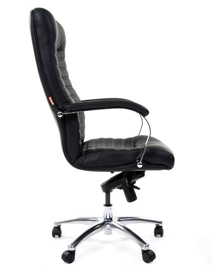 Офисное кресло CHAIRMAN 480 экожа черная в Элисте - изображение 2