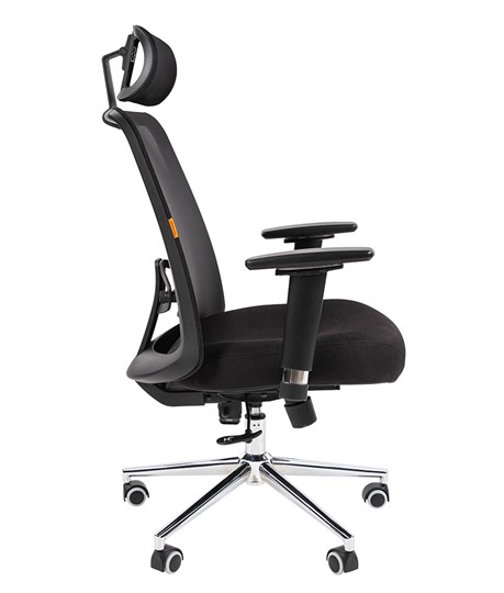 Офисное кресло CHAIRMAN 535 LUX сетчатый акрил черный / полиэстер черный в Элисте - изображение 2