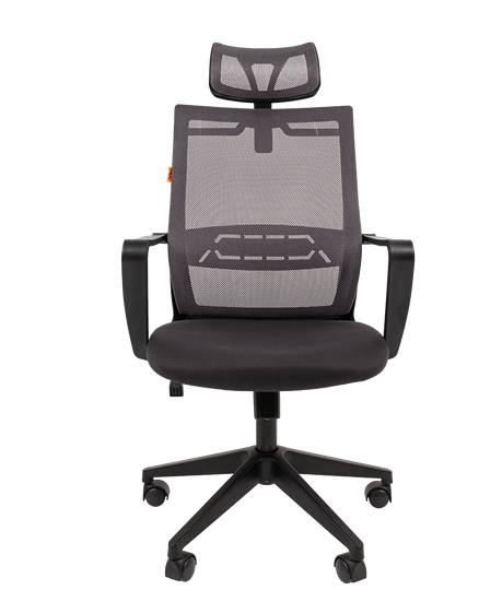 Офисное кресло CHAIRMAN 545 сетка/ткань серый в Элисте - изображение 3