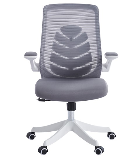 Офисное кресло CHAIRMAN 565, сетчатый акрил серый / полиэстер серый в Элисте - изображение 1