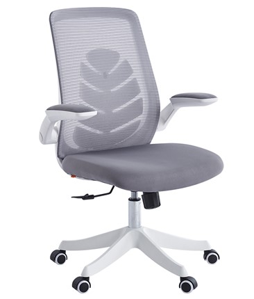 Офисное кресло CHAIRMAN 565, сетчатый акрил серый / полиэстер серый в Элисте - изображение