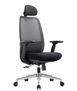 Кресло офисное CHAIRMAN 581 Сетчатый акрил черный / Полиэстер черный в Элисте - предосмотр