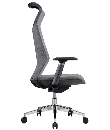Кресло офисное CHAIRMAN 583 ткань светло-серая в Элисте - изображение 2