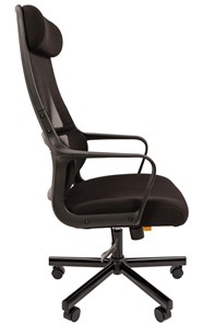 Кресло компьютерное CHAIRMAN 590, черное в Элисте - предосмотр 2