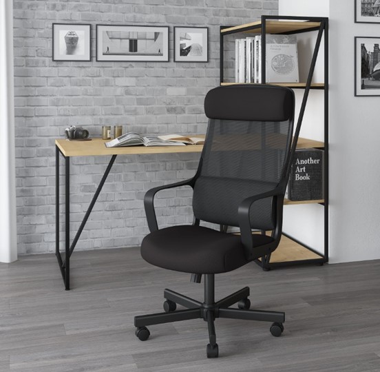 Кресло компьютерное CHAIRMAN 590, черное в Элисте - изображение 5