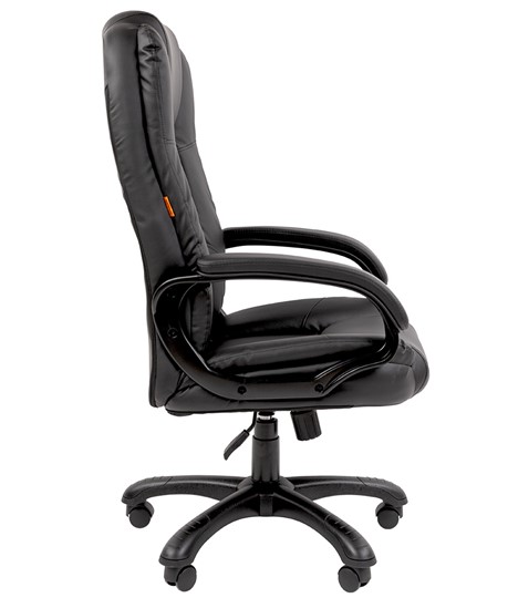 Офисное кресло CHAIRMAN 600 экокожа черная в Элисте - изображение 2