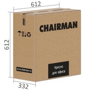 Кресло CHAIRMAN 661 Ткань стандарт 15-21 черная в Элисте - предосмотр 5