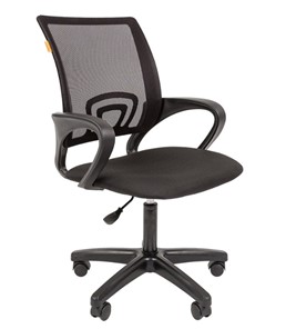 Компьютерное кресло CHAIRMAN 696 black LT, черный в Элисте - предосмотр