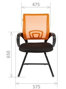 Кресло CHAIRMAN 696V, TW-04, цвет серый в Элисте - предосмотр 2