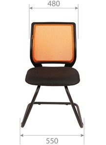 Офисное кресло CHAIRMAN 699V, цвет оранжевый в Элисте - предосмотр 1