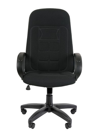 Офисное кресло CHAIRMAN 727 ткань ст., цвет черный в Элисте - изображение 2