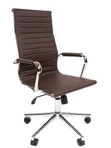 Офисное кресло CHAIRMAN 755, коричневое в Элисте