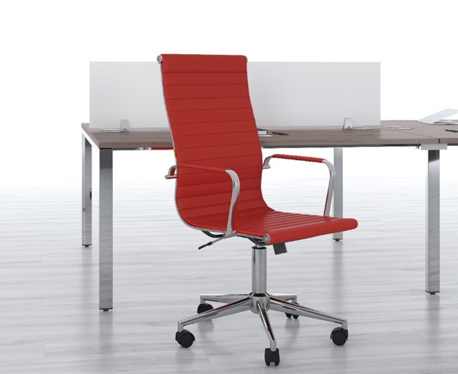 Кресло компьютерное CHAIRMAN 755, красное в Элисте - изображение 6