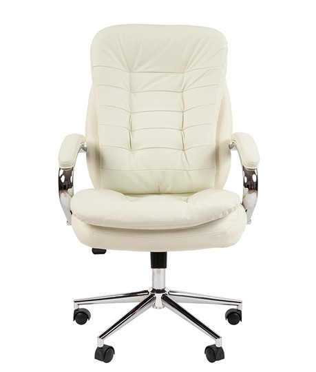 Офисное кресло CHAIRMAN 795 экокожа, цвет белый в Элисте - изображение 1