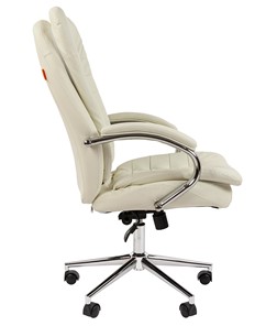 Офисное кресло CHAIRMAN 795 экокожа, цвет белый в Элисте - предосмотр 2